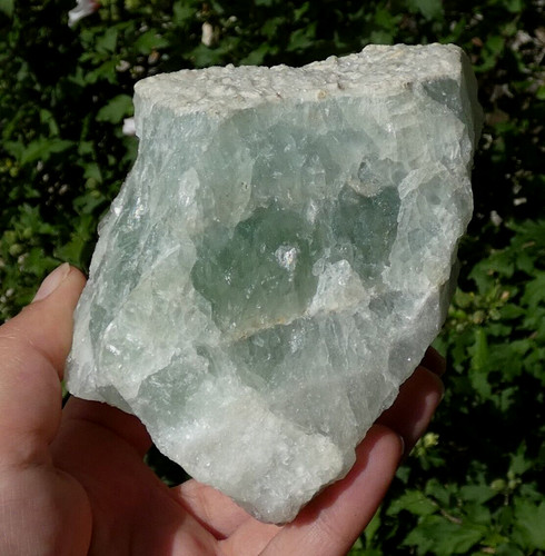 Bloc fluorite verte 5x9cm - bloc,