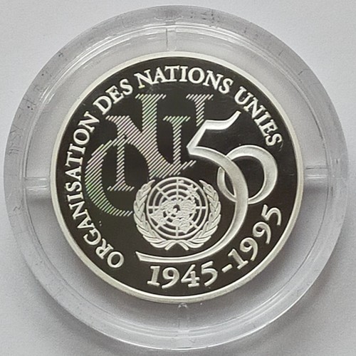 Piece francs 1995 onu - piece,