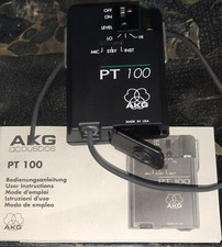 AKG PT100 ÉMETTEUR de MICRO  HF  177.000 mhz EN PANNE 