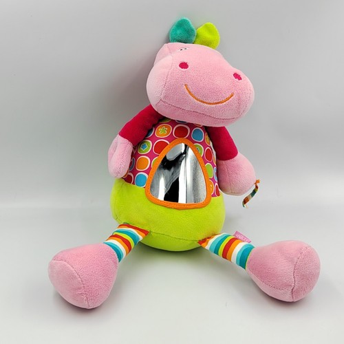 Doudou vibrant hippopotame