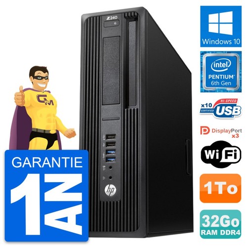 Workstation z240 sff - hp,