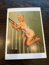 CARTE POSTALE 15X10 PIN UP