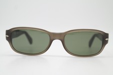 Lunettes De Soleil Vintage Persol 2599-S Marron Argent Ovales