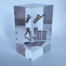 Inclusion résine lucite style