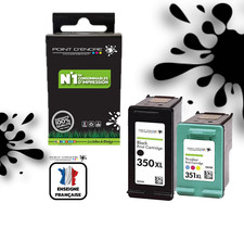 350XL / 351 XL pour HP Multipack de 1 Cartouches Noire + 1 couleur