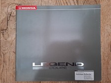 HONDA LEGEND COUPE PREMIERE GENERATION TRES BELLE  BROCHURE 30 PAGES Allemagne