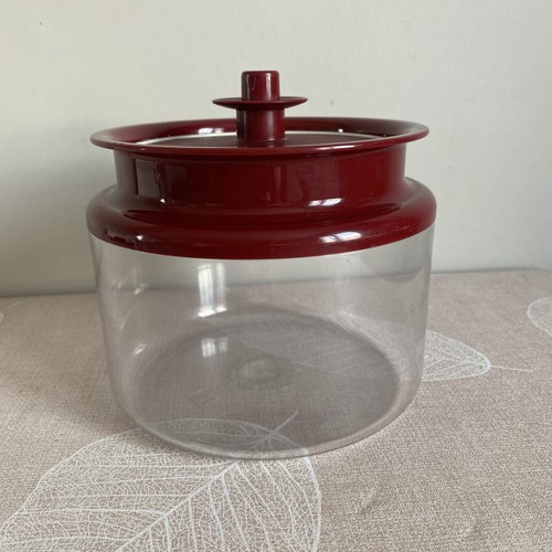 Bocal tupperware cristal tbe - bocal,