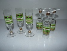 lot 6 ancienne verre à vodka