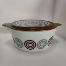 Ancien plat casserole Pyrex Salton avec couvercle rare ustensiles de cuisine ...