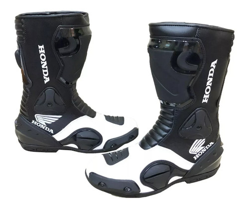 Bottes cuir course motogp - course,