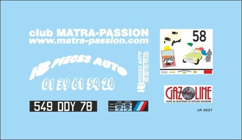 Matra simca rancho - matra, 1/43