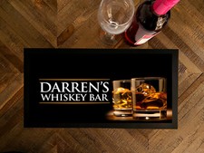 Tapis De Bar Personnalisé En Whisky - Pubs Et Bars À Cocktails