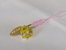 String rose amulette netsuke