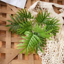 Areca Palmier Plante Artificielle 30CM Vert PVC pour Mariage Maison Extérieur D