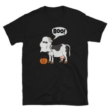Funny Halloween Cow Ghost