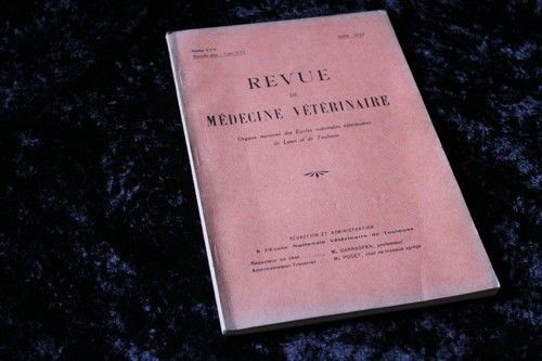 Revue medecine veterinaire - revue,
