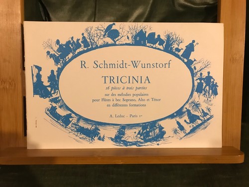 Schmidt wunstorf tricinia - r., schmidt-wunstorf
