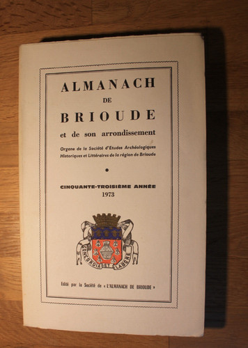 Almanach brioude haute - almanach,