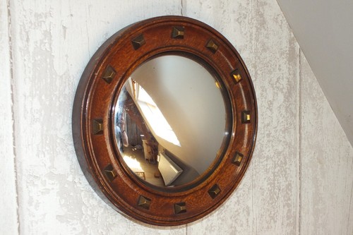 Superbe ancien petit miroir - --,