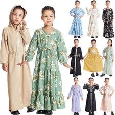 Modest Muslim Kids Girls Long