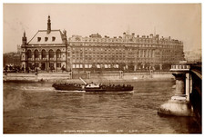 England, London, Keyser's Royal Hotel, Photo. G.W.W. Vintage print,  Tira
