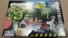 PLAYMOBIL 9222 GHOSTBUSTERS BOUFFE TOUT AVEC STAND DE HOT DOGS NEUF