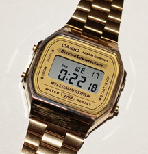 Casio A168 digital watch -