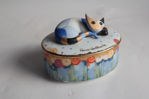 Boite porcelaine chat goebel - boite,
