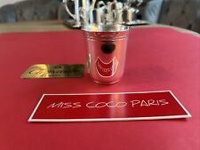 TIMBALE CHRISTOFLE  ALBI MÉTAL ARGENTÉ HT 7,5CM DIAMÈTR 6,5CM MÉTAL ARGENTÉ