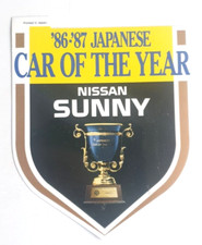 ancien Autocollant NISSAN SUNNY bel état
