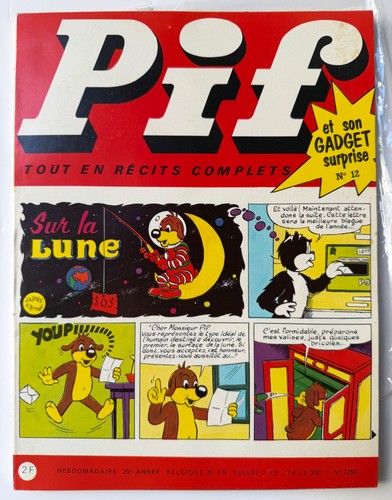 Pif gadget avec - gadget,