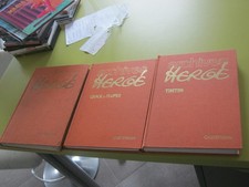 ARCHIVES HERGE 1 2 3 EN EO + 4 PAGES POURQUOI PAS MORT DE HERGE 1983 + LE SOIR