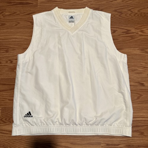 Adidas vest mens cream - cream, y2k