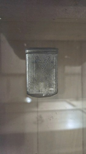 Briquet ancien métal argenté