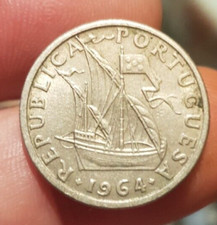 Une monnaie portugal - portugal, 1/2