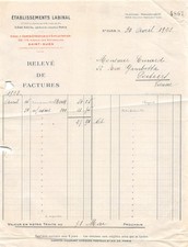 1923 ETS LABINAL A SAINT OUEN