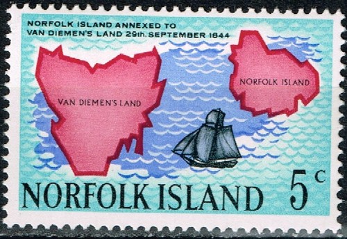 Norfolk island van diemens - norfolk,