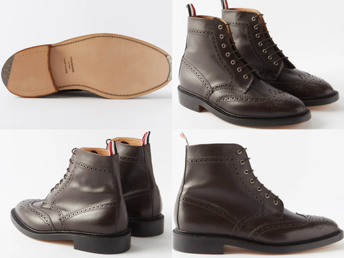 Thom browne wingtip - browne, goodyear