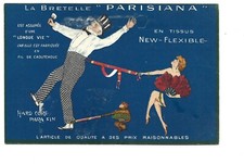 FANTAISIE - ILLUSTRATION - PUBLICITE LA BRETELLE PARISIANA