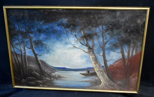 1930 crépuscule pêcheur - 1930,