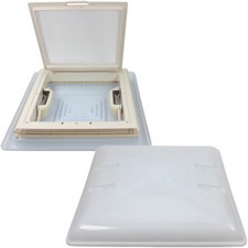 MPK Modèle 46 Fenêtre De Toit 40x40 Cm Caravane Camping-Car Blanc