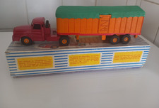 DINKY TOYS TRACTEUR WILLEME + BOITE D'ORIGINE 36B MADE IN FRANCE MECCANO