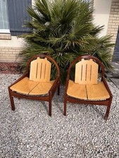 Paire De Fauteuils Argos