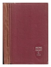 BOOTS PURE DRUG COMPANY Home Diary and Ladies' Notebook 1933 First Edition Hard