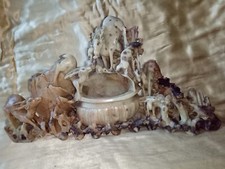 JARDINIERE EN PIERRE AVEC DAIMS CHINE