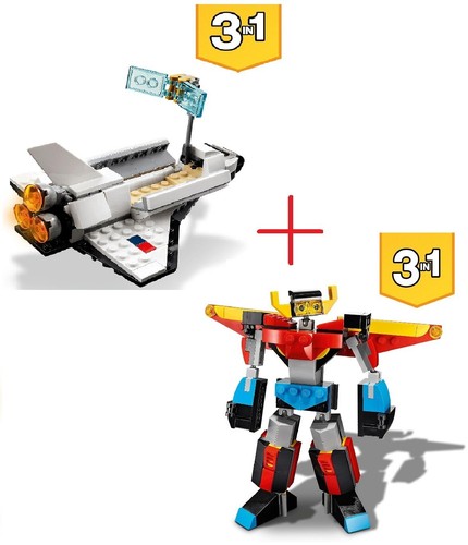 Promo lego créateur - crÉateur, 3en1