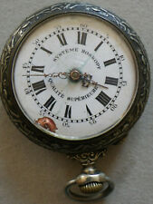 MONTRE GOUSSET CHRONOMÈTRE  SYSTÈME ROSKOPF locomotive à réviser