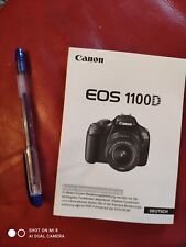 KURZE BEDIENUNGSANLEITUNG CANON EOS 1100D