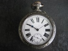 MP9 Grande montre de poche en argentan