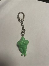 Porte Clefs figurine BONHOMME MICHELIN Vert-voiture-vintage